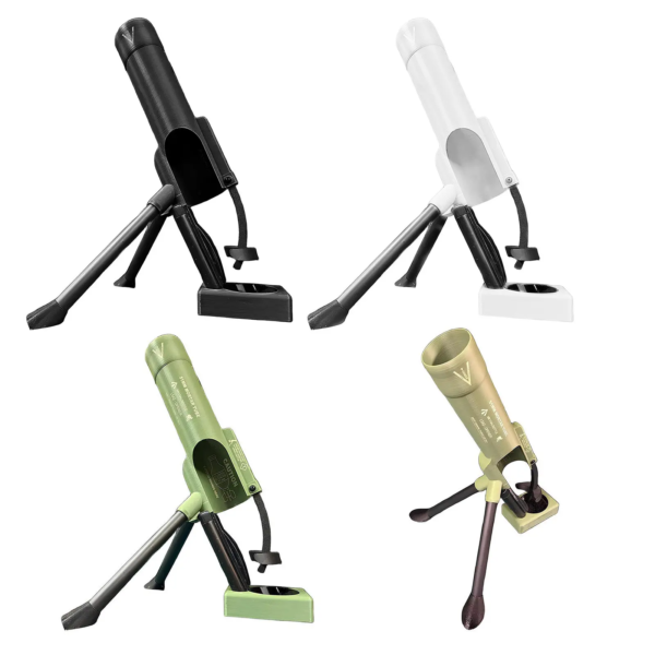 Mortar-Shaped Tactical Bottle Opener Military-Inspired Design Durable Effortless Cap Removal for Beer Soda Glass Bottles Bar Accessories Kitchen Utensils