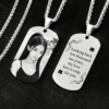 Custom Photo Military Tag Necklace – Stainless Steel & Silver Options | 20% OFF for New Customers