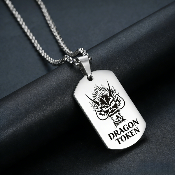 Custom Photo Military Tag Necklace – Stainless Steel & Silver Options | 20% OFF for New Customers