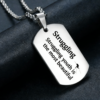 Custom Photo Military Tag Necklace – Stainless Steel & Silver Options | 20% OFF for New Customers