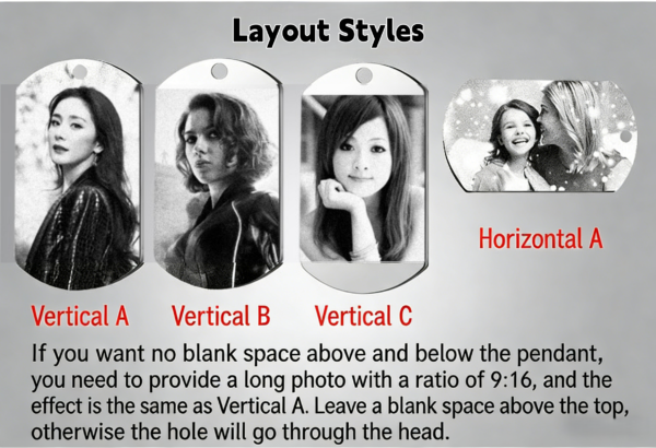 Custom Photo Military Tag Necklace – Stainless Steel & Silver Options | 20% OFF for New Customers