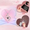 100 Languages I Love You Projection Necklace for Women, Elegant, Versatile, High-End Clavicle Necklace